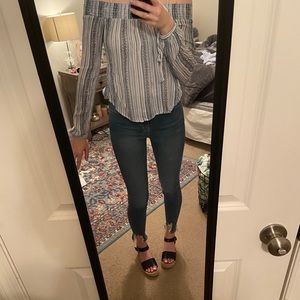 Off the shoulder top